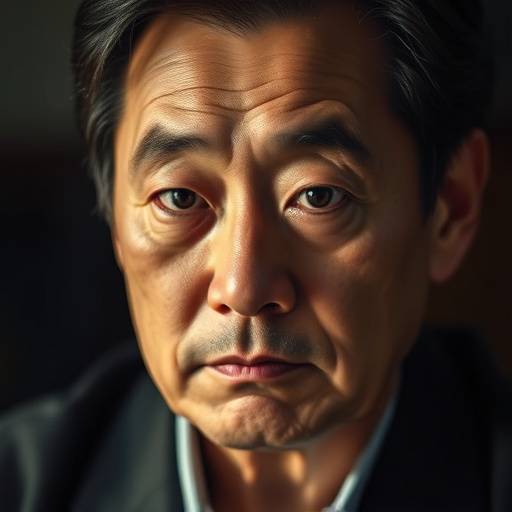 鈴木心先生のポートレート写真